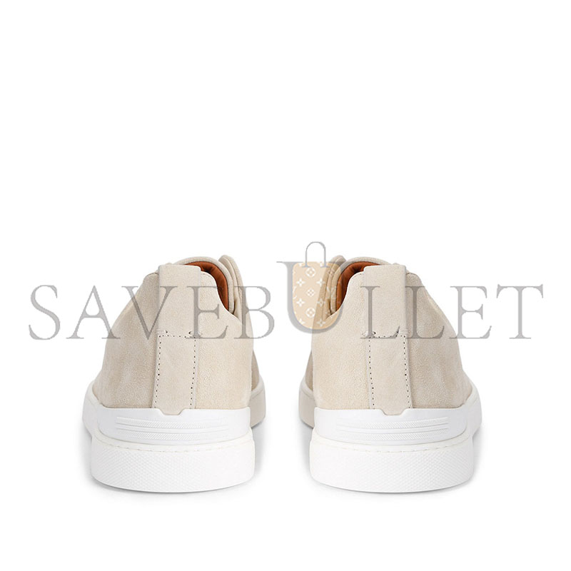 ZEGNA TRIPLE STITCH TRAINERS 